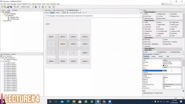 How to Create [Graphical User Interface] in Java | Create calculator by [GUI] in Java | Lecture#5 смотреть онлайн