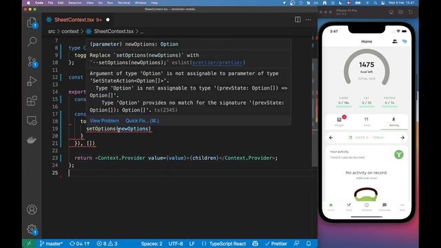 ActionSheet provider and hook in React Native смотреть онлайн
