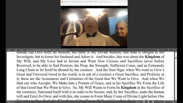 Lesson 1 with Father Celso - Luisa and the Kingdom of the Divine Will! смотреть онлайн