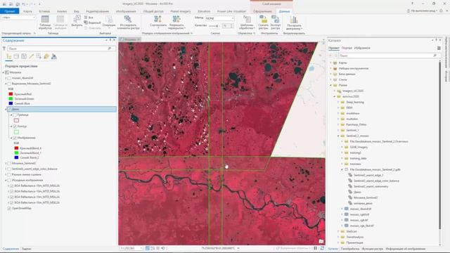 Создание бесшовной мозаики из космических снимков смотреть онлайн