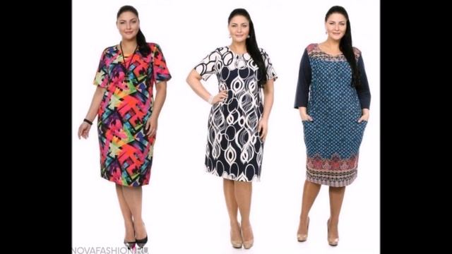 Модели платьев и сарафанов на лето для полных женщин смотреть онлайн