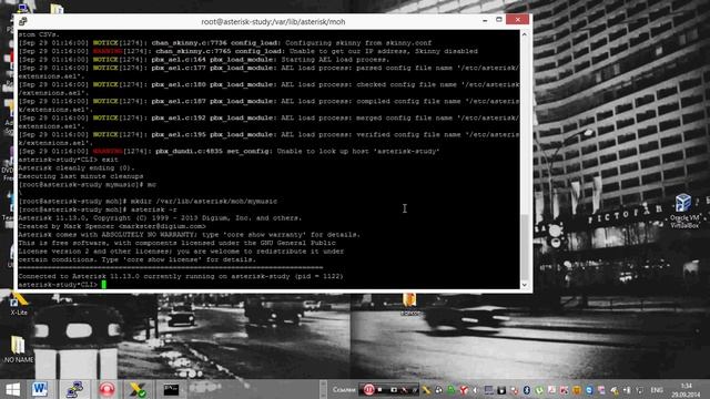 5 Мелодия вместо гудка в Asterisk смотреть онлайн