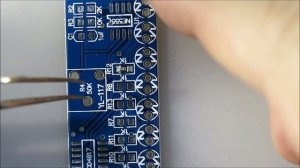 Как припаять SMD детали к печатной плате без пинцета