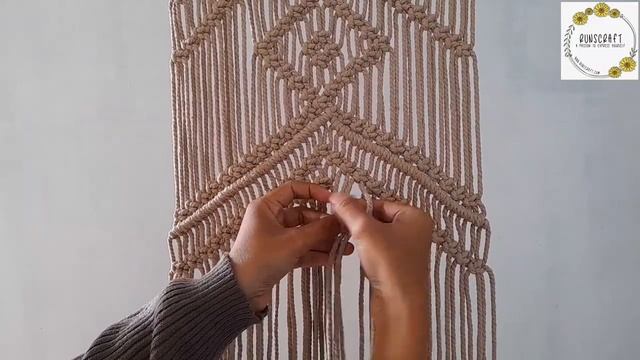 DIY MACRAME TABLE RUNNER || MACRAME TABLEMAT || TUTORIAL TAPLAK MEJA CANTIK ALA BOHEMIAN DECOR смотреть онлайн