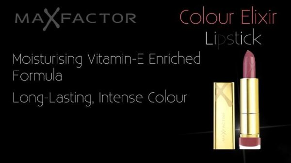 MAX FACTOR COLOUR ELIXIR LIPSTICK | Expert Review