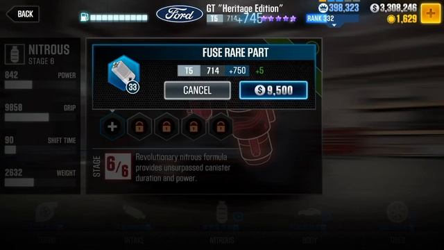 CSR Racing 2 | Upgrade and Tune | Ford GT "Heritage Edition" смотреть онлайн