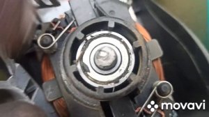 Bosch Rotak 37 накрылся подшипник  шкива. Не хватает деталей , но это не мой косяк, до меня потерян