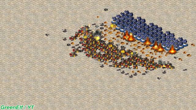 Patriot Missiles vs Apocalypse - Same Cost - Red Alert 2 смотреть онлайн
