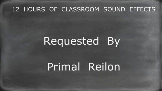 ▶️ School Sound Effects. Classroom Ambience. Classroom Sounds For Study. School Asmr. 12 Hours. 🌏