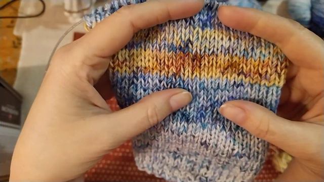 Выбрала проект для вязания на весну. Гжель часть 1. смотреть онлайн