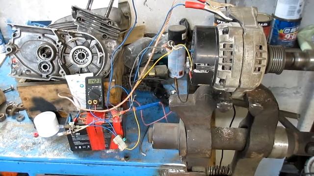 Стенд для проверки генератора ВАЗ в гараже смотреть онлайн