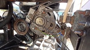 Генератор на минитрактор своими руками. Простое подключение.