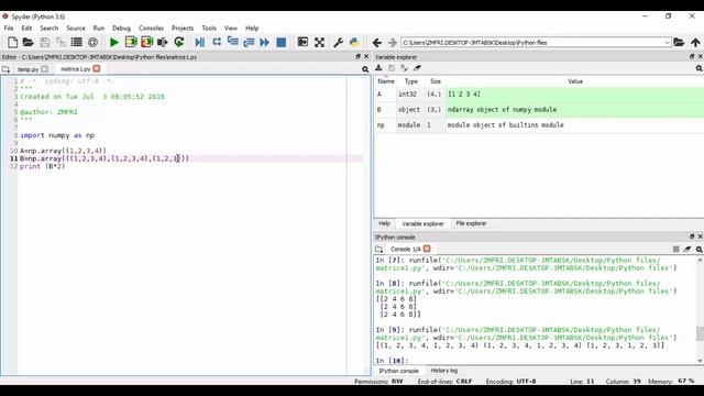 Python 11 - Matrice I смотреть онлайн