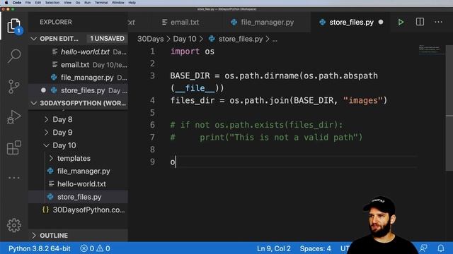 30 Days of Python - Day 10 - Files - Create, Read & Download - Python TUTORIAL смотреть онлайн