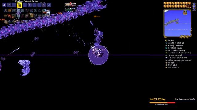 Terraria Calamity Mod 2.0 | The Devourer Of Gods | Rogue (Death Mode)