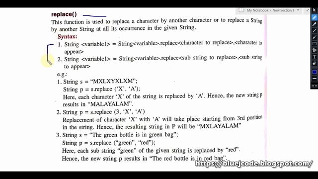 String Functions in Java Detailed Explanation || ICSE & ISC || Basics of String #3 || BluejCode смотреть онлайн
