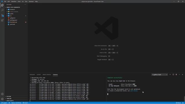 React Redux Simple project dummy text generator смотреть онлайн