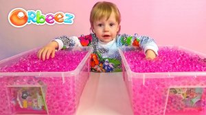 Орбиз и сюрпризы с игрушками в разноцветных шариках / Orbeez Toys unboxing