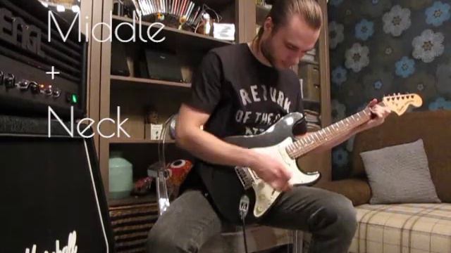 Fender Squier Standard Stratocaster Demo смотреть онлайн