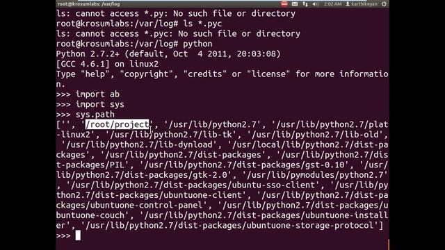 python module - session 2 смотреть онлайн