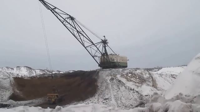 эш 10 70 экскаватор шагающий 10м3 смотреть онлайн