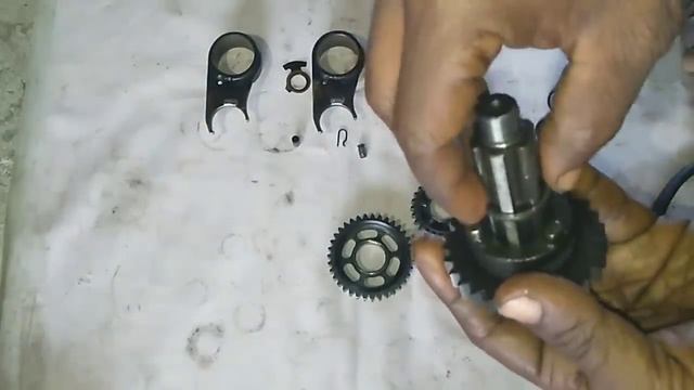 Hero Honda bike engine full gear kit Set up, splendor passion 100 CC Bike engine смотреть онлайн