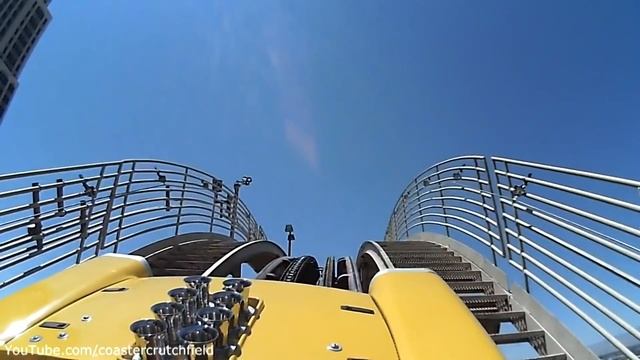The Roller Coaster (HD POV) New York, New York Hotel & Casino Las Vegas смотреть онлайн