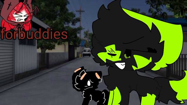 a fox and a cat was bullying a black cat so this unknown ainamal kills them and saves the black cat смотреть онлайн