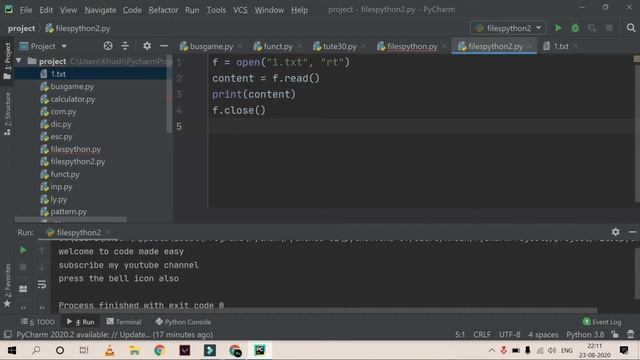 Open(),Read(),Close() Functions of File | Python Tutorials For Beginners in Hindi | Part-32 |#Pytho смотреть онлайн