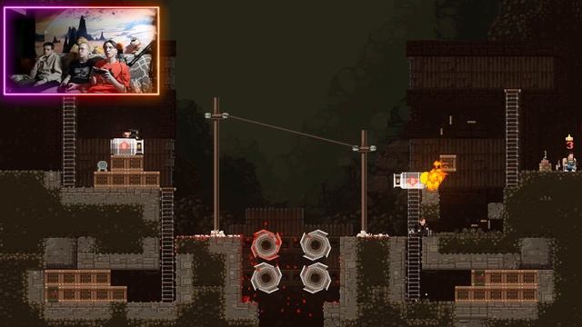 ИГРА ДЛЯ НАСТОЯЩИХ МУЖИКОВ! | BROFORCE смотреть онлайн