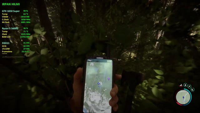 Sons of the Forest | GTX 1650 Super + Ryzen 5 5600G | All Settings 1080p смотреть онлайн