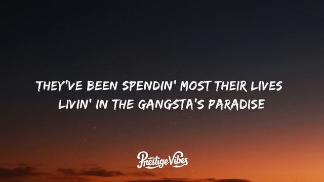 Coolio - Gangsta's Paradise (Lyrics) Ft. L.V.
