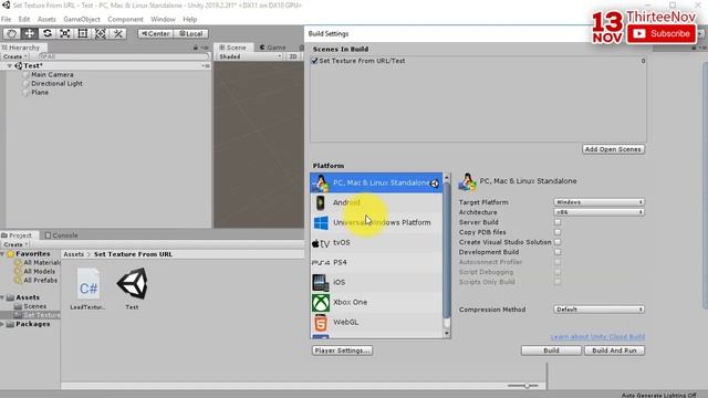 How to apply an online texture image from URL into a GameObject in Unity3D смотреть онлайн
