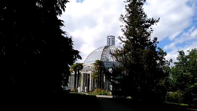 Suisse Switzerland Genève Conservatory jardin botanic. Швейцария Женева Ботанический сад Прогулка смотреть онлайн