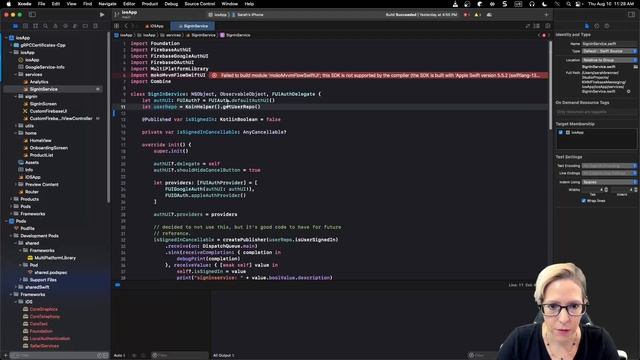 Easily Sign in with Google, Sign in with Apple using FirebaseUI Authentication for KMM SwiftUI Apps смотреть онлайн