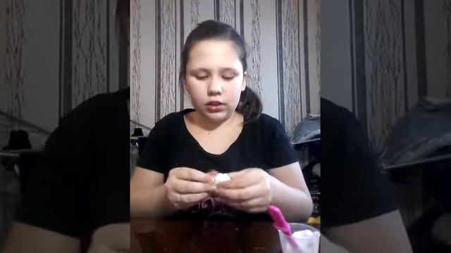 Лизун из клея ПВА и тетрабората натри,пены! смотреть онлайн