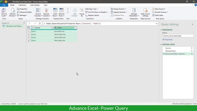 How to Append/Combine Multiple Excel Workbooks in one Sheet | Power Query Tutorial 2022 смотреть онлайн