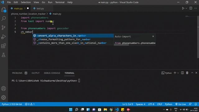 Python Project | Track phone Number Location Using Python смотреть онлайн