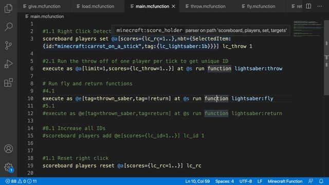 Make a THROWABLE Lightsaber in Minecraft! || Minecraft Data Packs LC6 смотреть онлайн