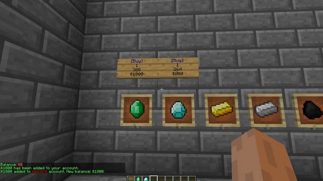 How to Create Shops on your MineCraft Server [Player] [Bukkit] [Essentials] смотреть онлайн