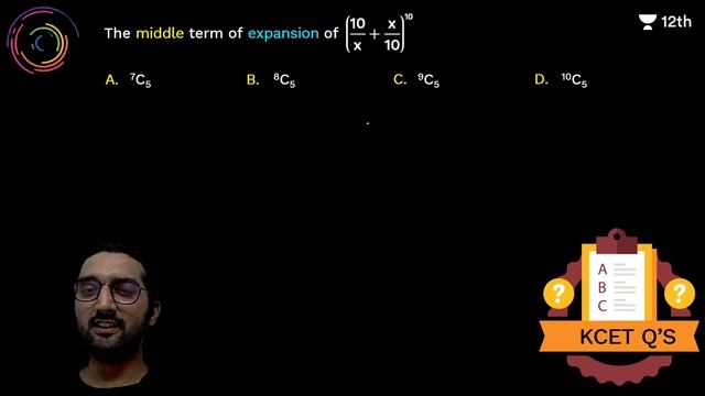 MHTCET & KCET Mock Test - 7 | Mathematics | MHTCET | KCET | Unacademy Class 11 & 12 | Ganesh Sir смотреть онлайн