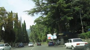 Абхазия. Гагра. Проспект Ардзинба