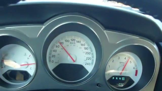 2008 Dodge Avenger 2.4 SXT 0-100 (0-60) Acceleration смотреть онлайн