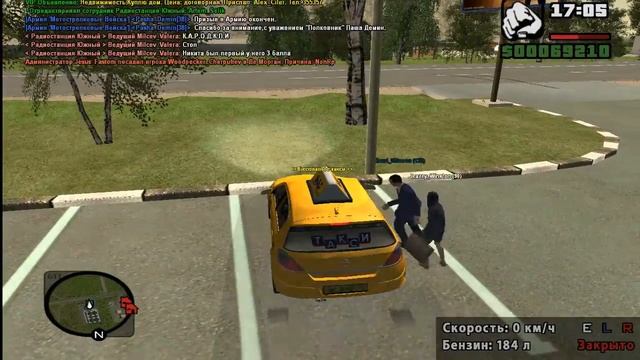 CRMP -III-Gta RP Таксуем на такси смотреть онлайн