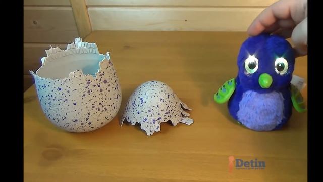 Hatchimals - интерактивная игрушка из яйца !