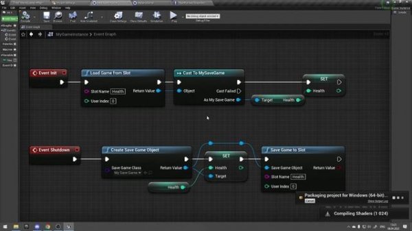 Лекция 4.1: Game Instance & Save Game