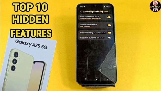Samsung Galaxy A25 5G Top 10 Smart Features | Samsung Galaxy A25 5G Tips & Tricks смотреть онлайн