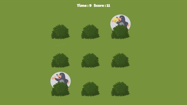Demo: WHACK-A-MOLE Game Using HTML, CSS & Vanilla JavaScript | JavaScript Game Project for Beginner смотреть онлайн