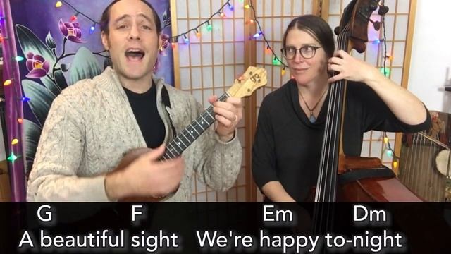 "Walking in a Winter Wonderland": Christmas Ukulele Play-Along Jam! смотреть онлайн