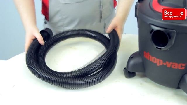 Обзор пылесоса для сухой и влажной уборки Shop-Vac 16